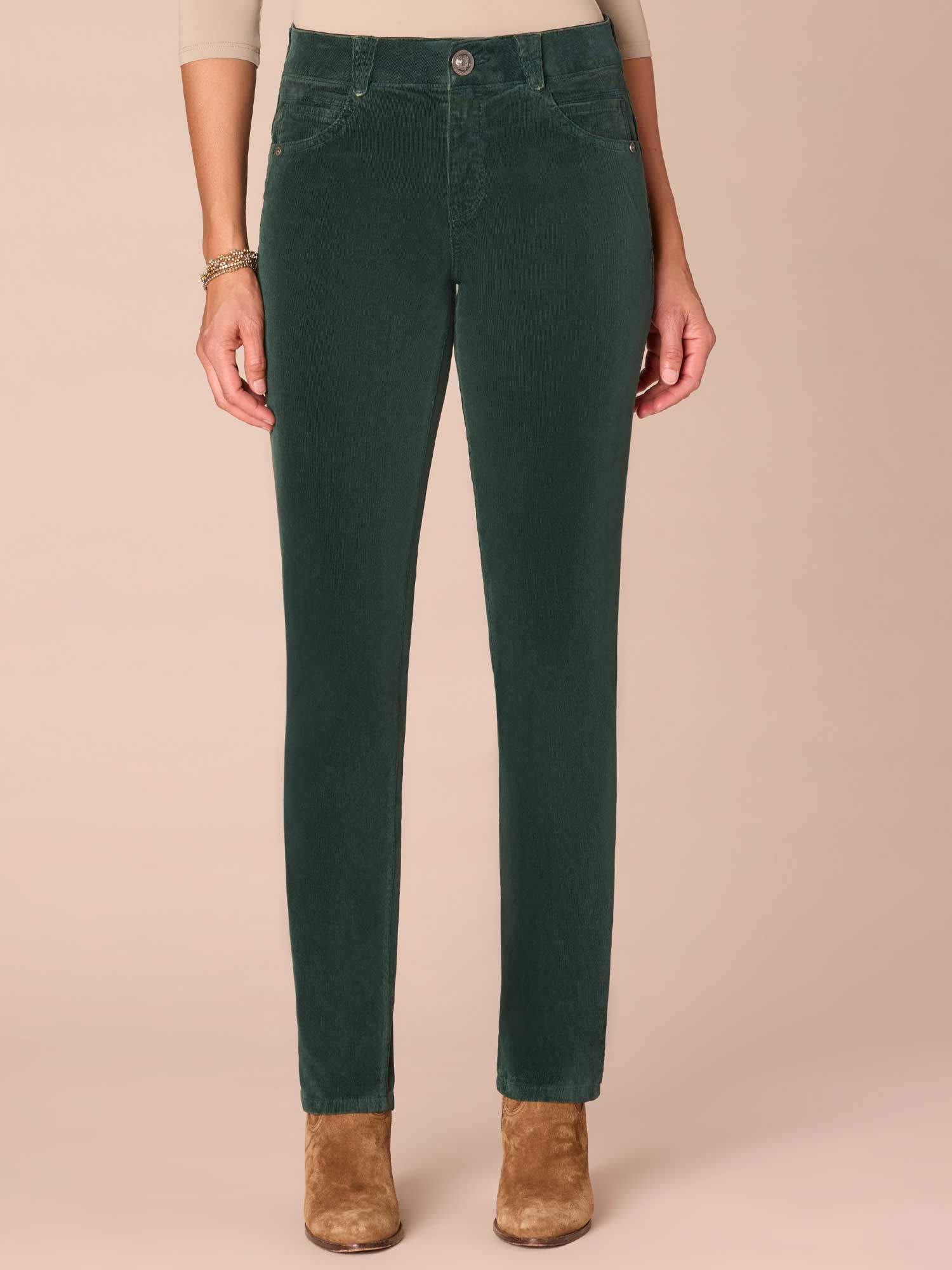 Absolution® Mid-Rise Corduroy Straight Leg Pants - Image 5