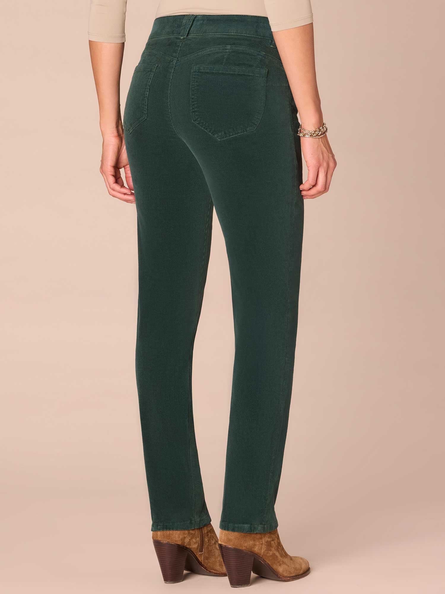 Absolution® Mid-Rise Corduroy Straight Leg Pants - Image 8