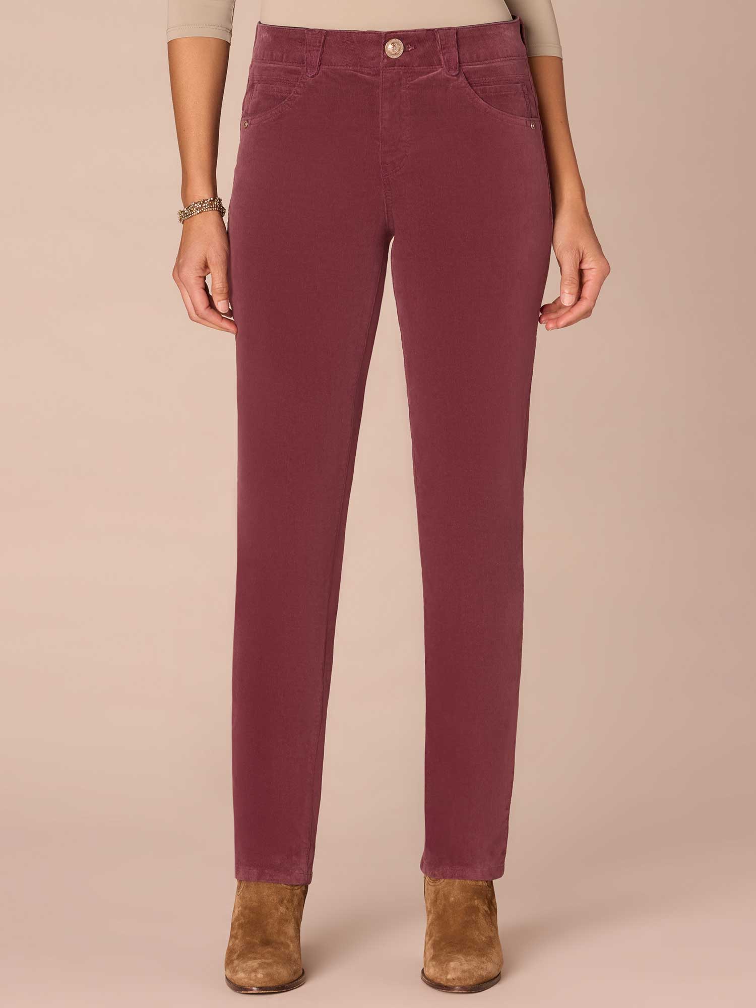 Absolution® Mid-Rise Corduroy Straight Leg Pants - Image 10