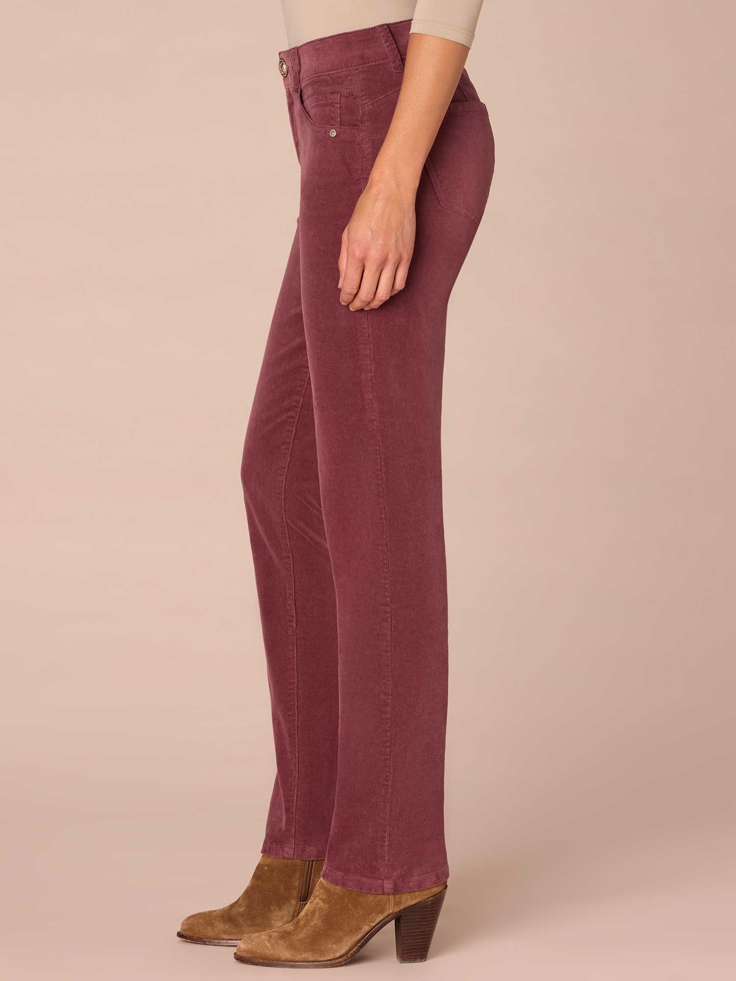 Absolution® Mid-Rise Corduroy Straight Leg Pants - Image 12