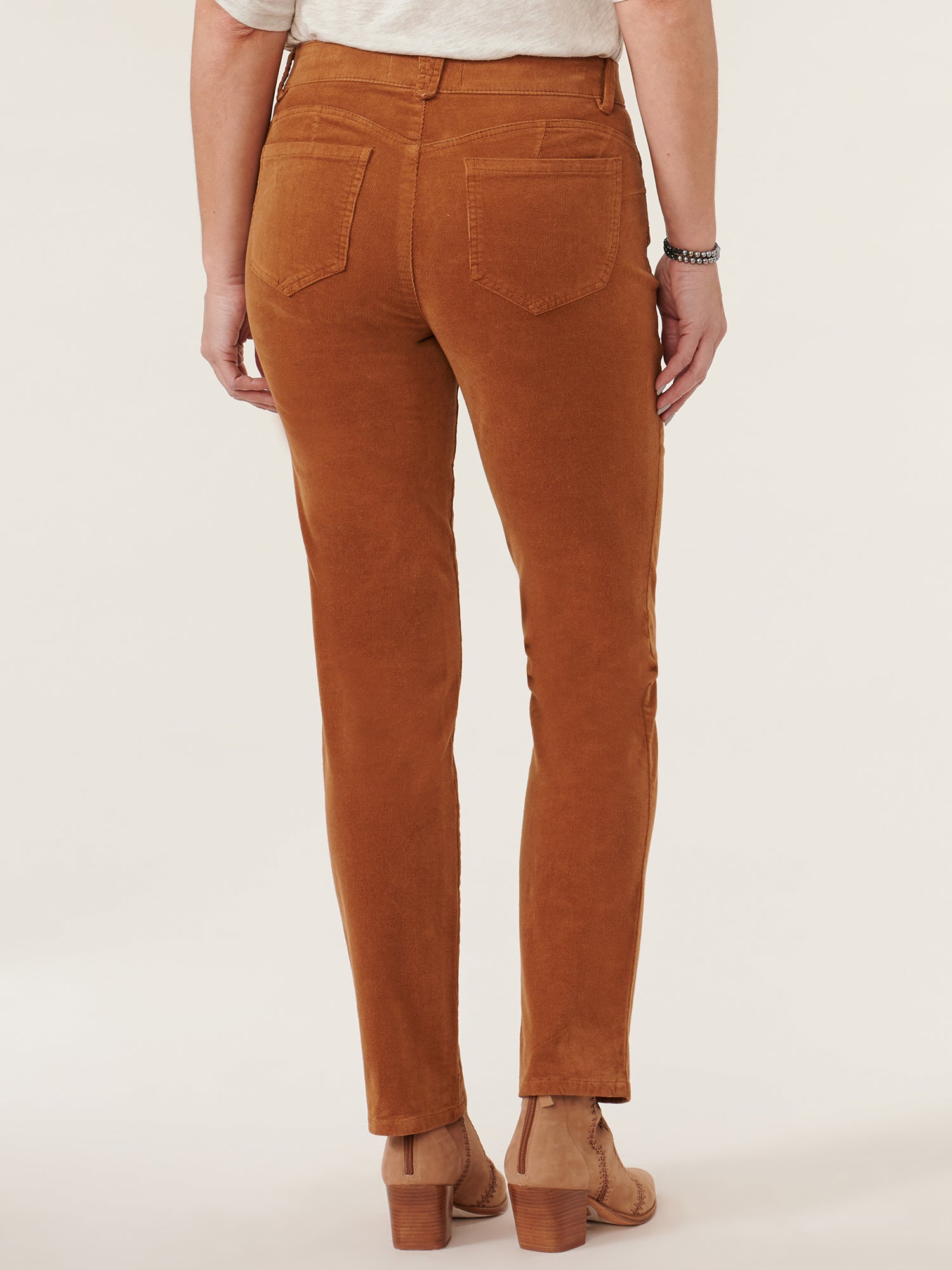 Absolution® Mid-Rise Corduroy Straight Leg Pants - Image 4