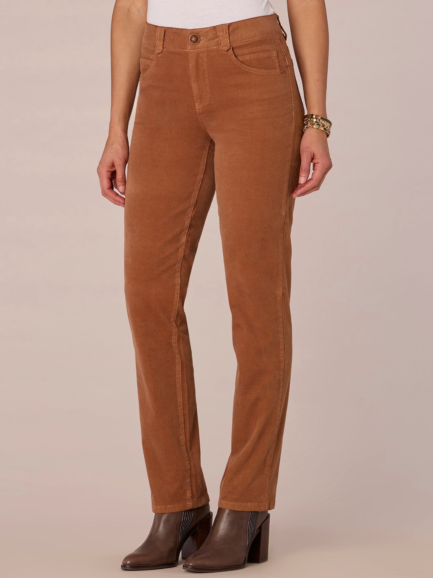 Absolution® Mid-Rise Corduroy Straight Leg Pants - Image 19