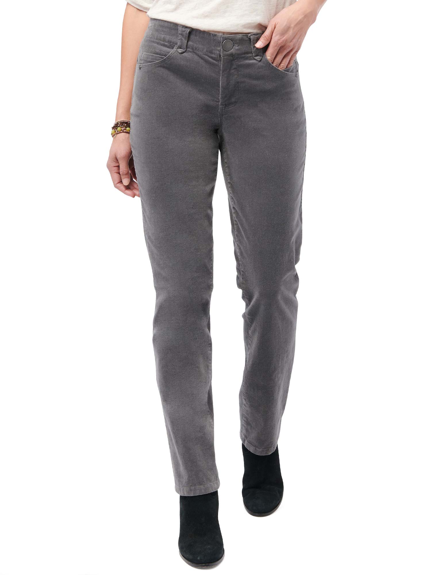 Absolution® Mid-Rise Corduroy Straight Leg Pants - Image 34