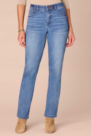 Absolution® High Rise Straight Leg REPREVE® Jeans