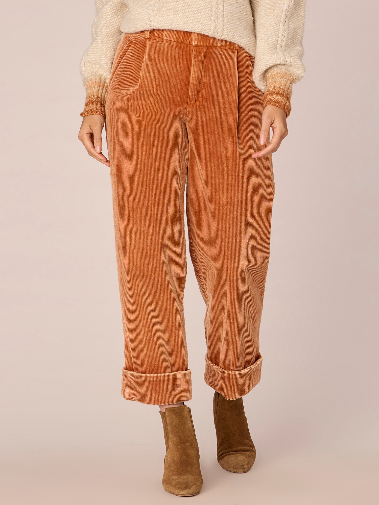 Absolution® Skyrise Wide Cuffed Relaxed Straight Leg Trousers - Image 5