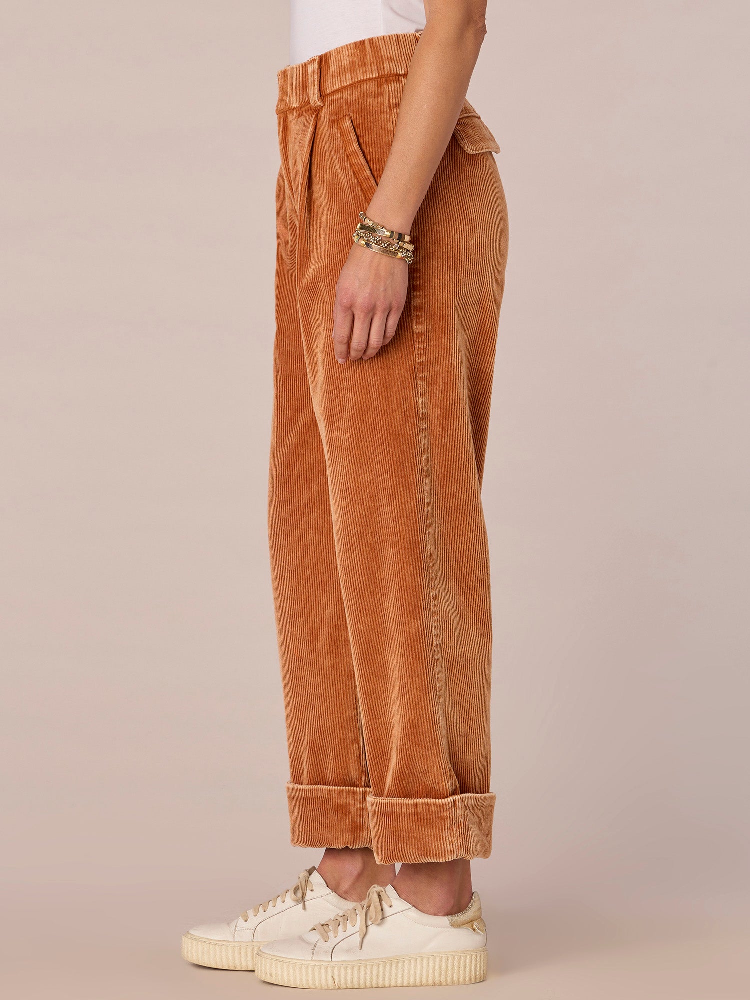 Absolution® Skyrise Wide Cuffed Relaxed Straight Leg Trousers - Image 7