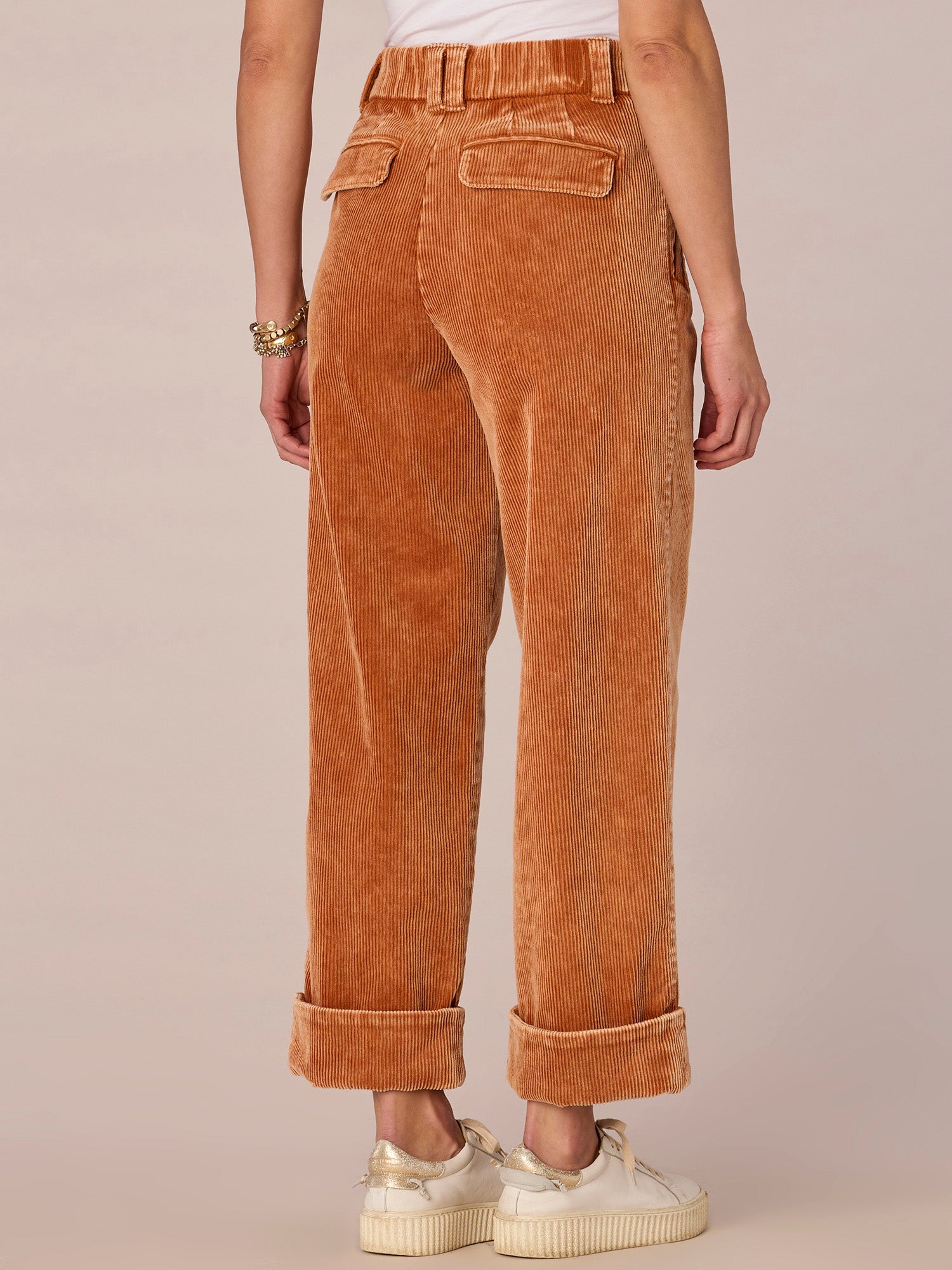 Absolution® Skyrise Wide Cuffed Relaxed Straight Leg Trousers - Image 8